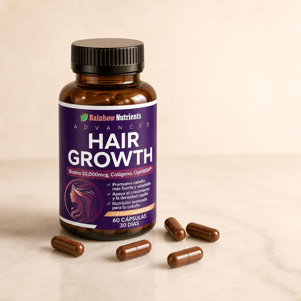 Hair Growth - frasco con capsulas